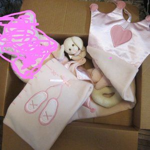 Lot Pink Girl toys Wendy Bellissimo Lambs & Ivy Growth Chart